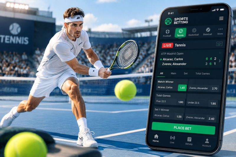 ¿Qué son los sets de tenis y cómo funcionan en Betroia desde Ciudad de México?