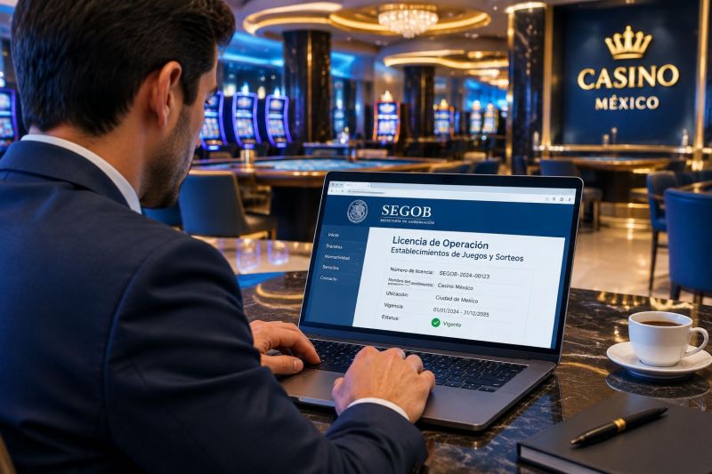 promotora maquina de casino