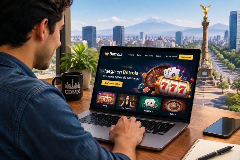 ¿Cómo jugar en Betroia casino en línea desde Ciudad de México y otras ciudades?