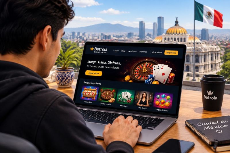 ¿Cómo jugar en Betroia casino en línea desde Ciudad de México y otras ciudades?